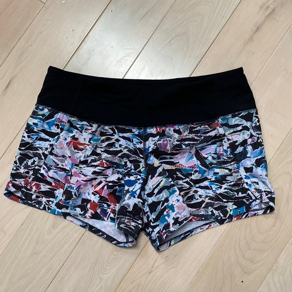 Lululemon soft stretch shorts 6